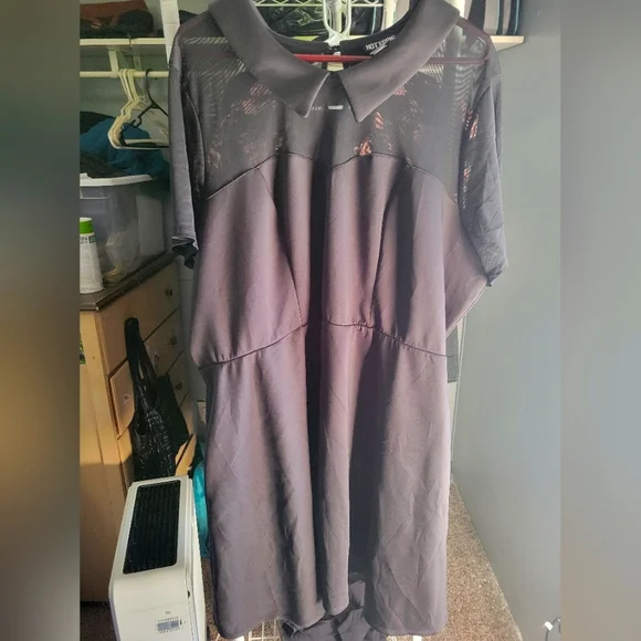Hot Topic | Dresses | Hot Topic Size 4 Plus Mesh Skater Dress | Poshmark
